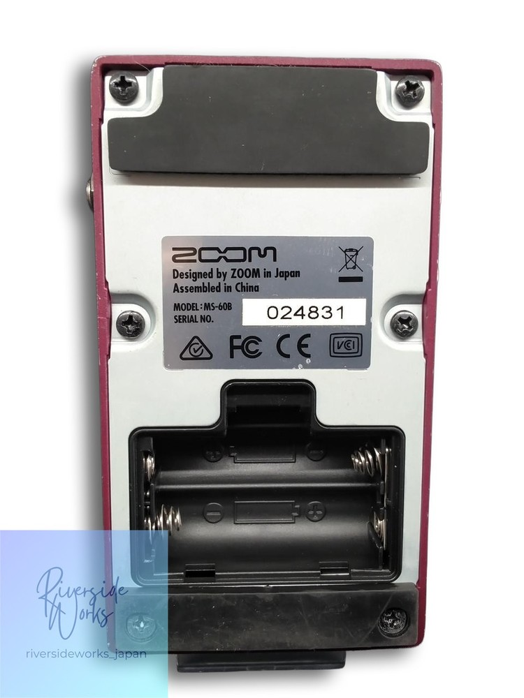 ZOOM MS-60B Multi-Effects Pedal for Bass Used JP
