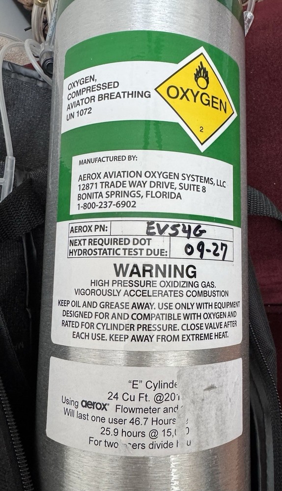 aviation oxygen equipment