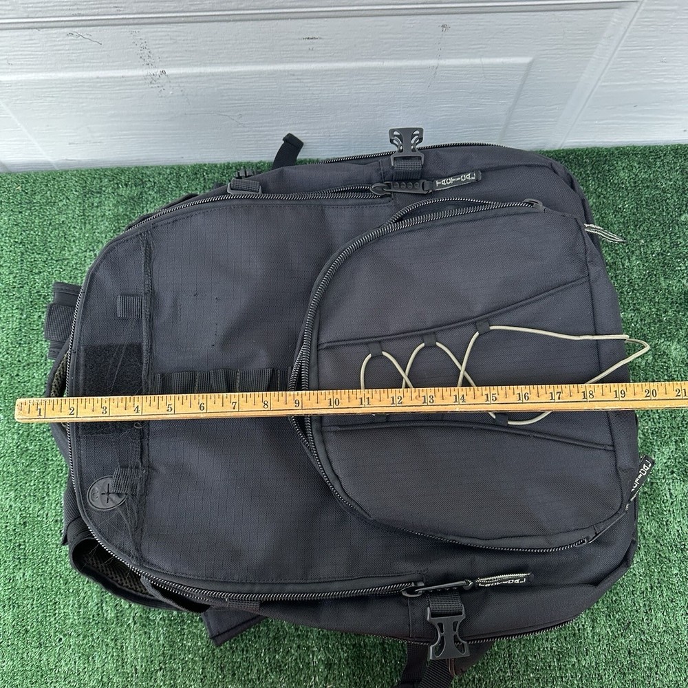 1776 SECOND AMENDMENT RANGEPACK Heavy Duty Black Tactical Backpack Outdoor Bag