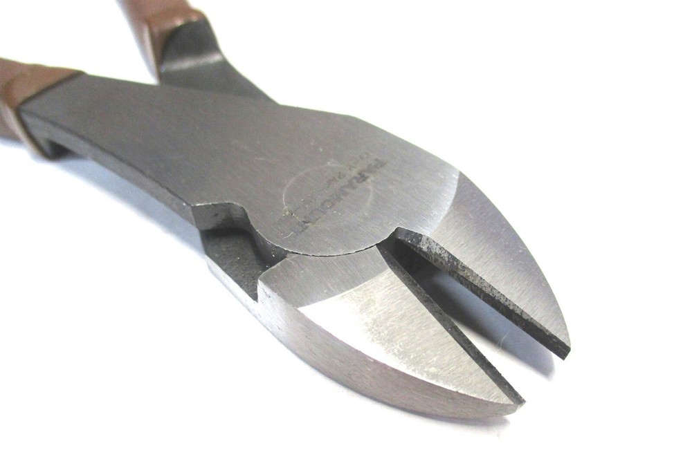 NEW 8" High Leverage Round Head Diagonal Cutting Pliers