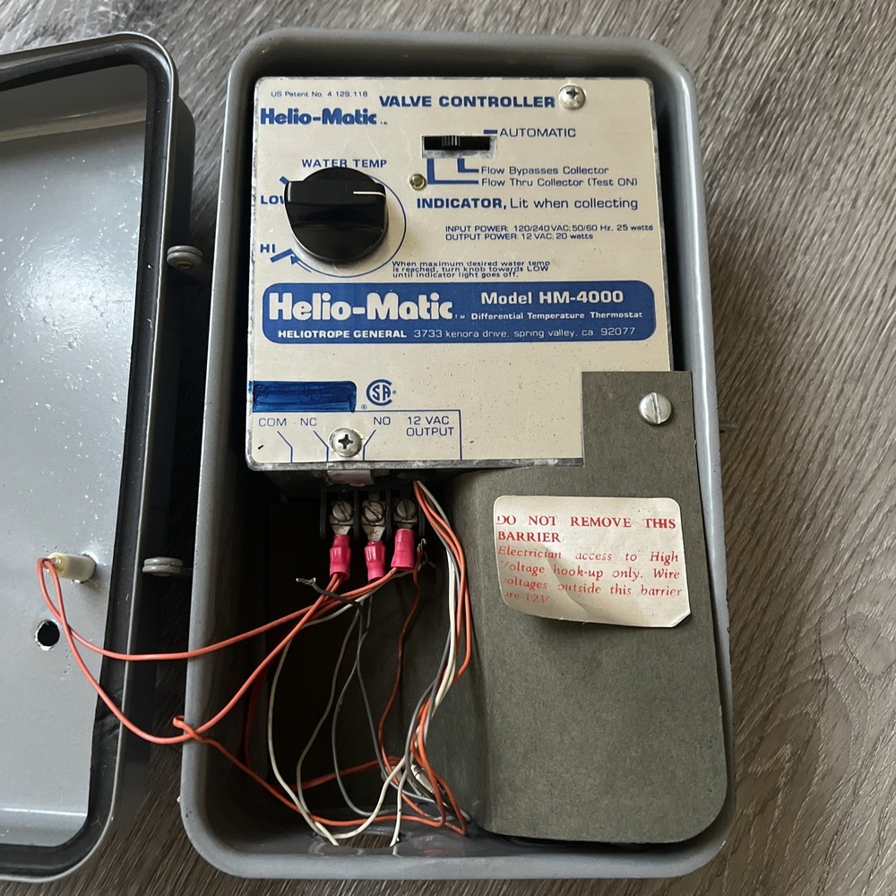 Helio Matic HM4000 Solar Pool Heat Controller