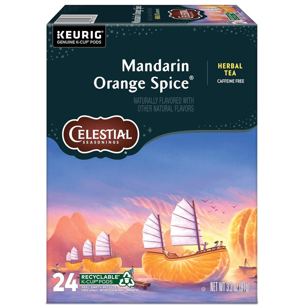 Mandarin Orange Spice Tea K-Cup Pods, 96 Count
