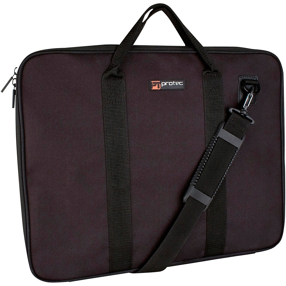 Protec Slim Portfolio Bag, Size Large Black