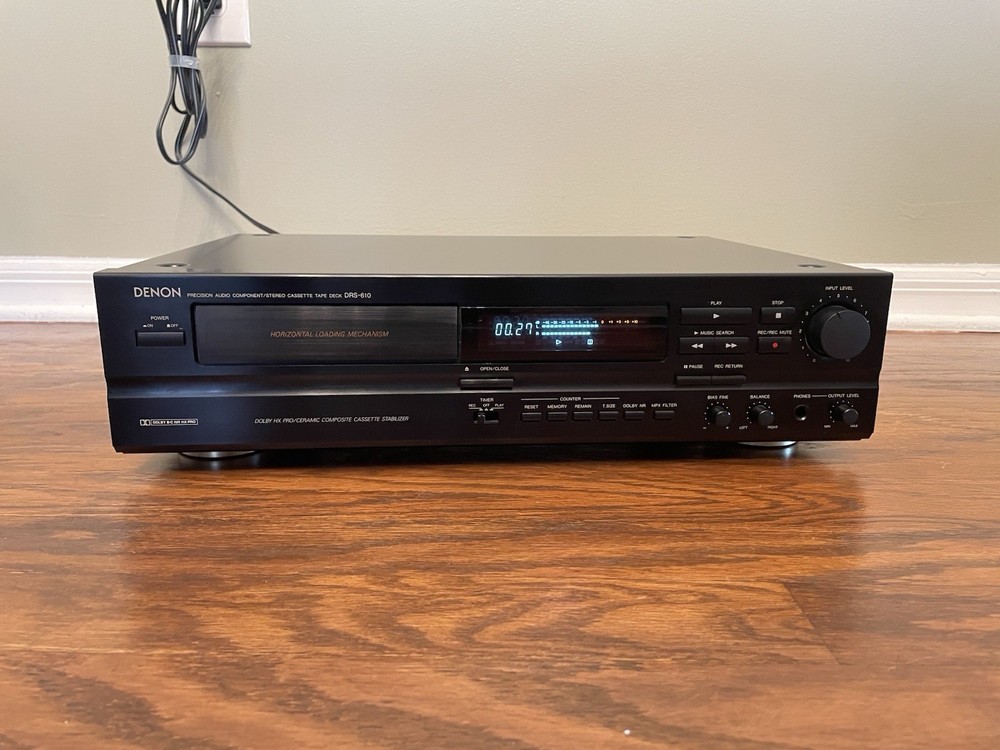 Denon DRS-610 Precision Audio Component/Stereo Tape Deck NICE