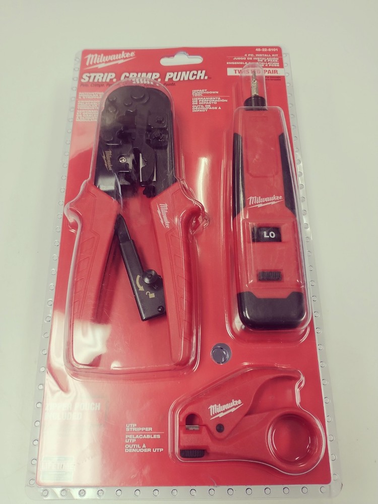 Milwaukee Tool 48-22-8101 Twisted Pair Install Kit