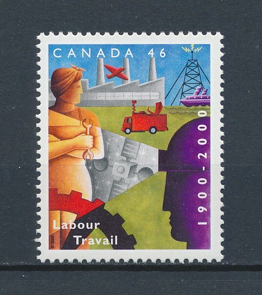 CANADA    1866 MNH, Labour & Industry, 2000