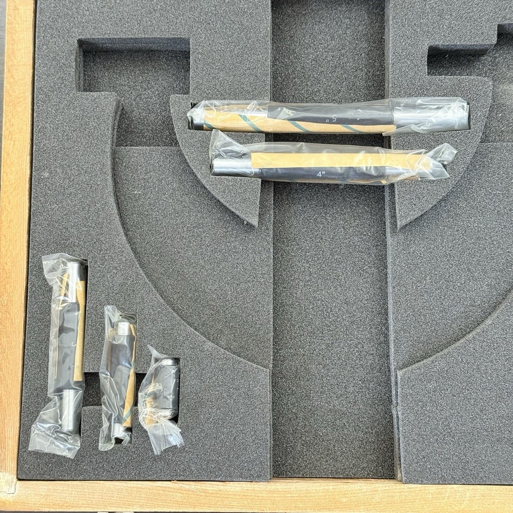 0-6" Electronic Interchangeable Anvil Outside Micrometer .00005” Ratcheting NEW