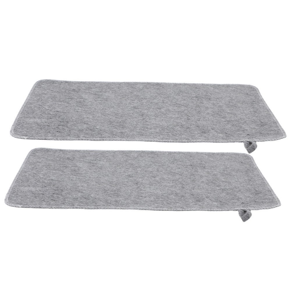 2 Pcs Quick Absorb Sauna Pad Flooring Absorbent Foldable Seat Cushion for