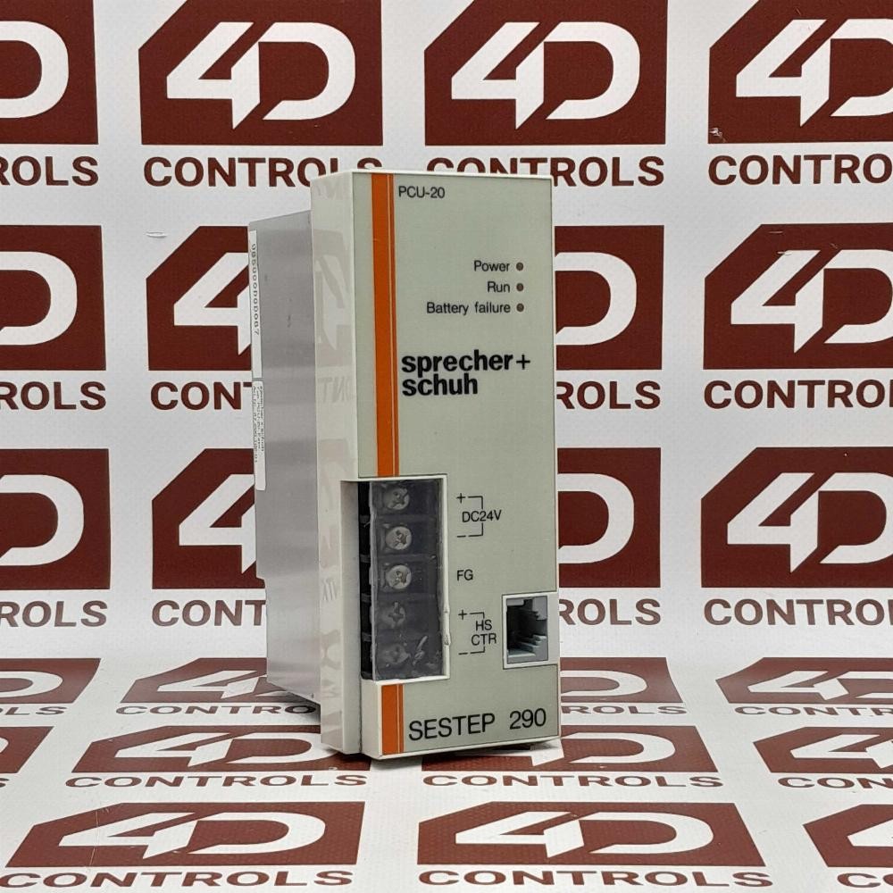 PCU-20 | Sprecher + Schuh | Soft Starter, CPU Module, 24VDC, Used
