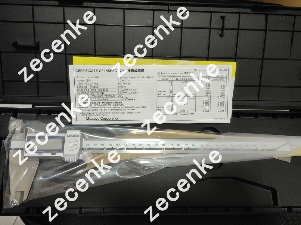 Mitutoyo 500-764-20 Absolute Digital Caliper 0 - 12"