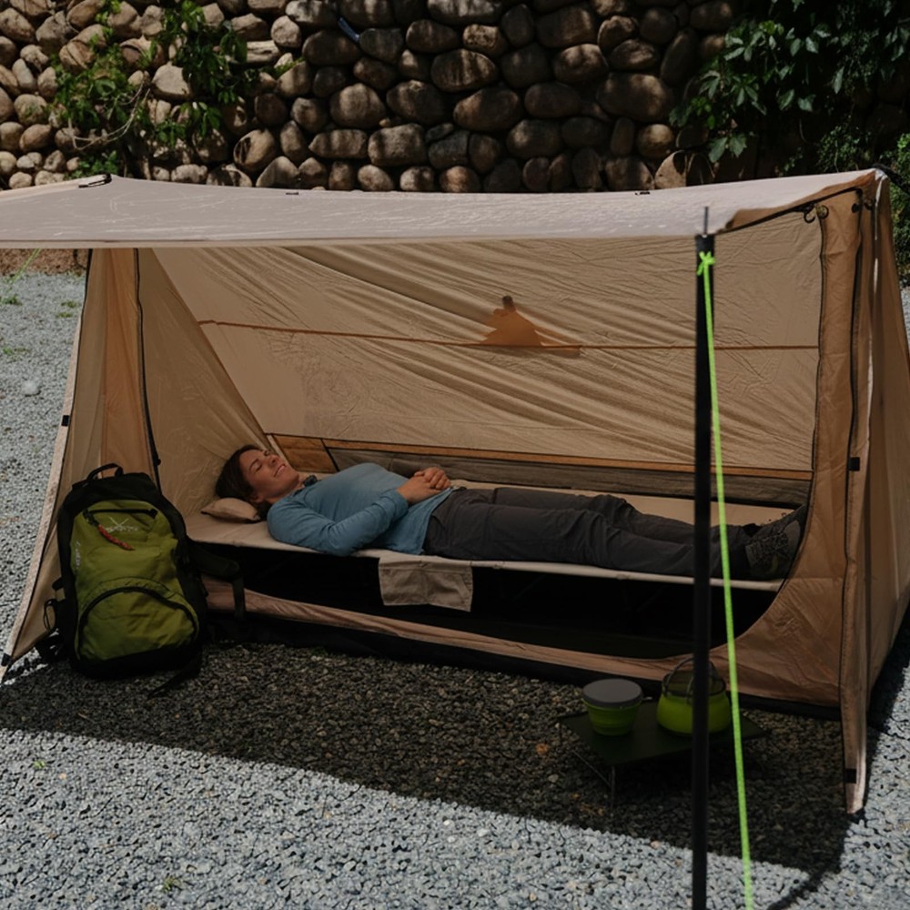 Ultralight Folding Camping Cot, Extra Long Backpack Lightweight Camping Cots ...