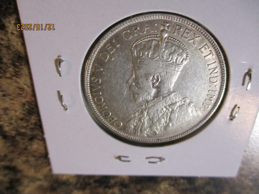 1917-C NEWFOUNDLAND 50 CENTS AP114