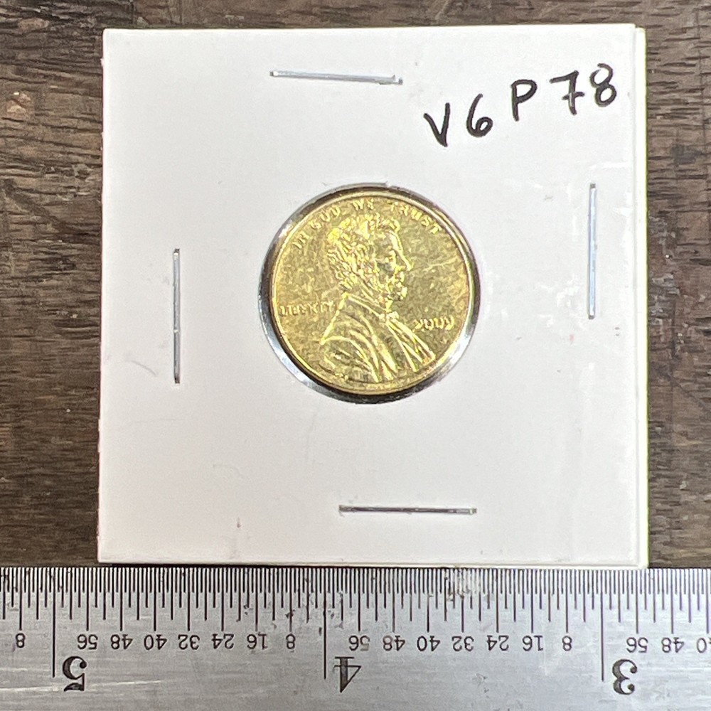 2009 Gold Finish Lincoln Penny - Unknown Item