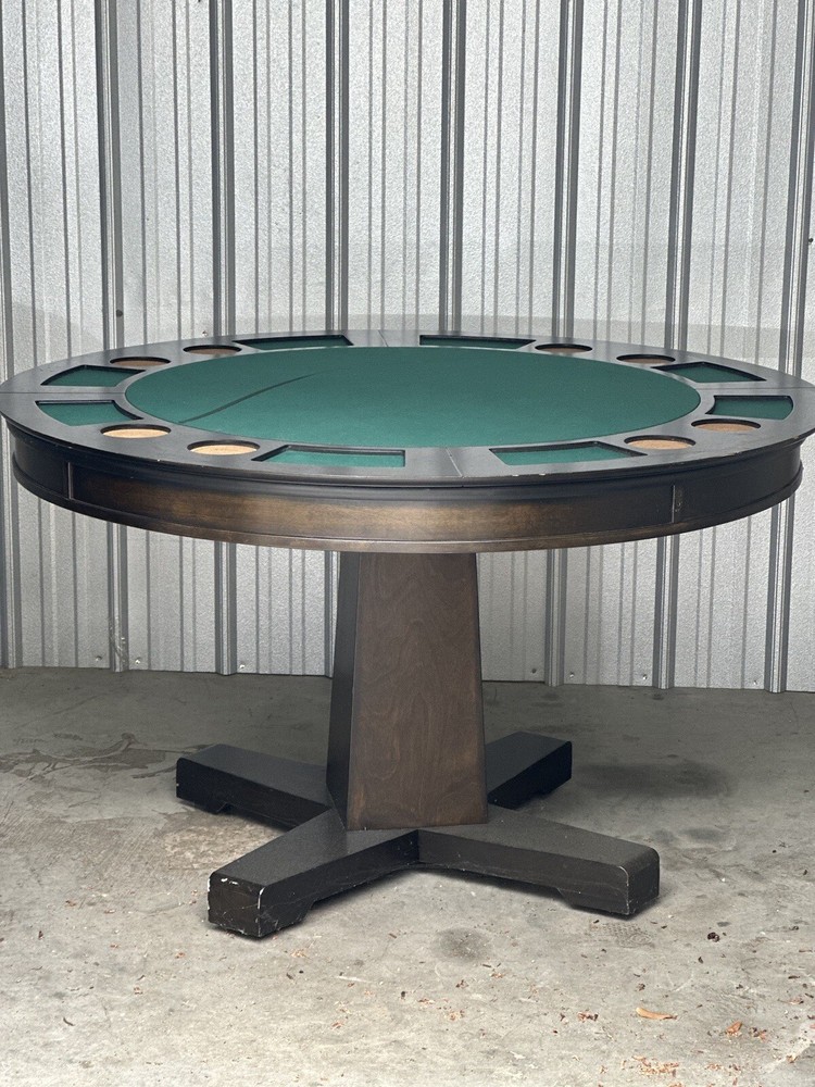 Pemberly Row Traditional Poker Table And Chairs