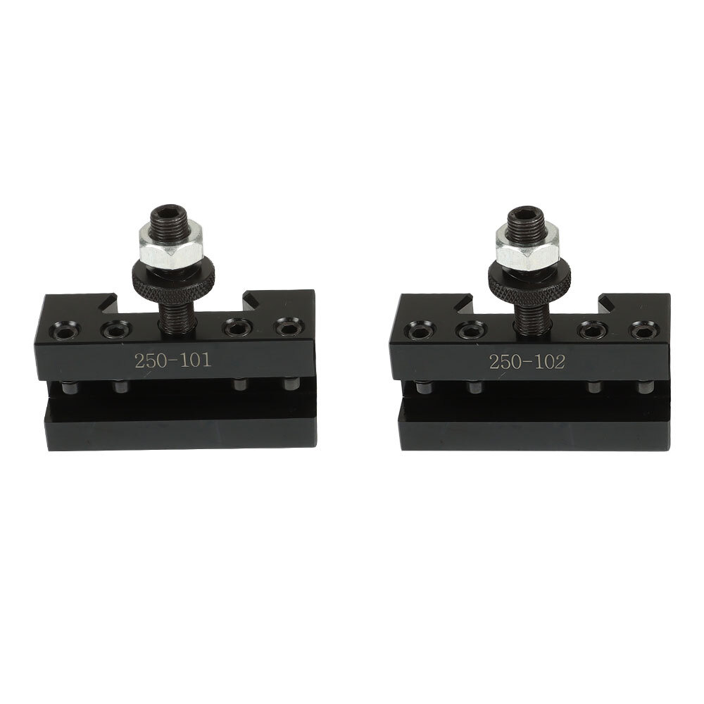 AXA 250-100 Set Piston Type Quick Change Tool Post Holder For Lathe 6- 12 lnch