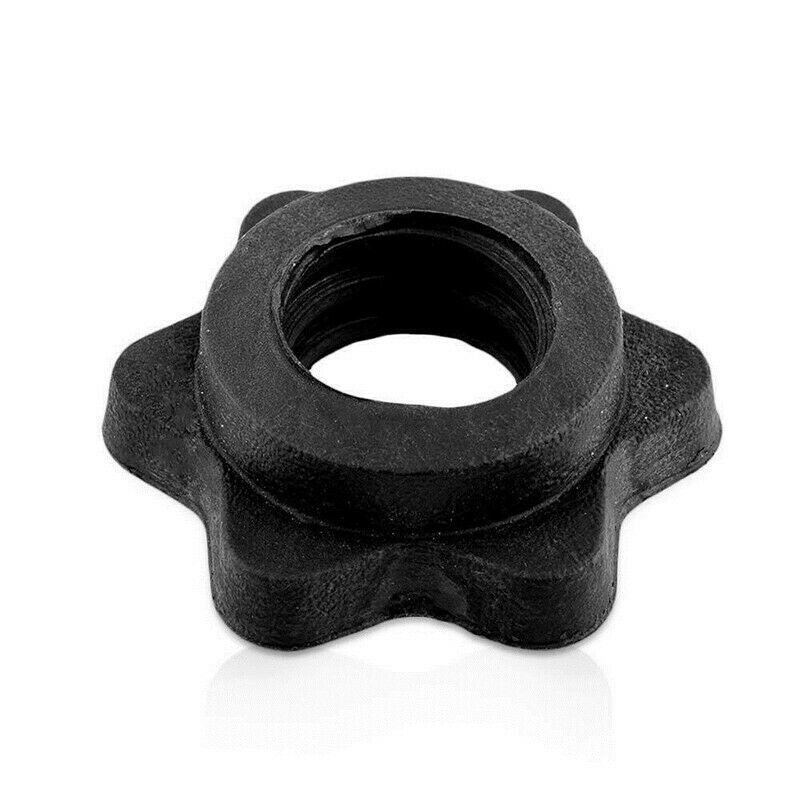 4PCS Weightlifting Barbell Clips,1''Spinlock Dumbbell Collars for Secure Locking