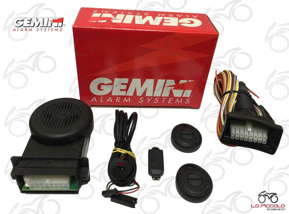 Gemini 954 Alarm System + Wiring Piaggio Fly 125 2013 2014 2015 2016 2017