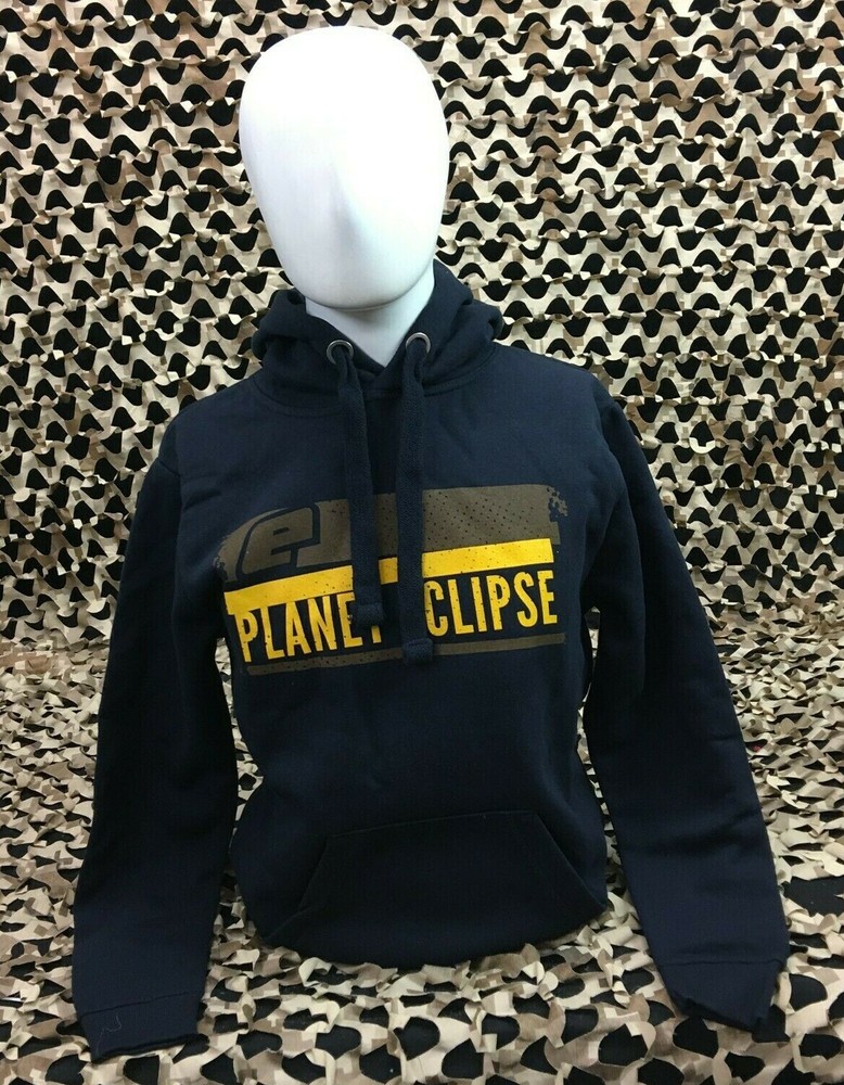 NEW Planet Eclipse Derail Hooded Sweatshirt - Navy - Large