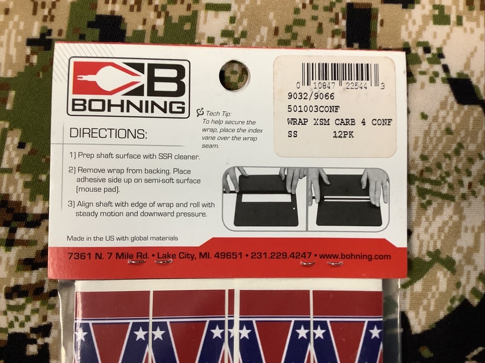 Bohning Archery Arrow Wraps 4 Inches Extra Small 13 Pack