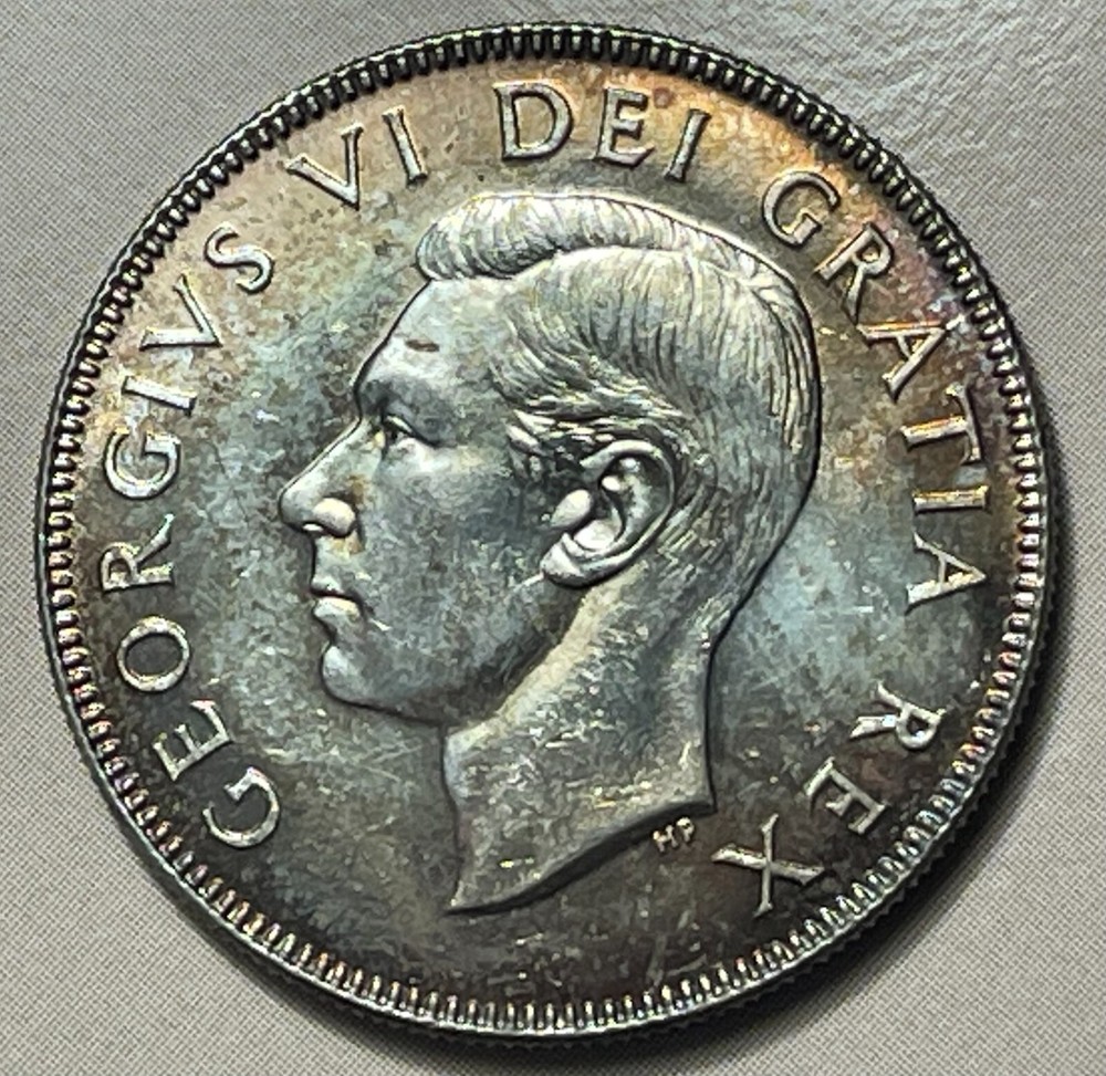 BU 1949 Canadian Half Dollar
