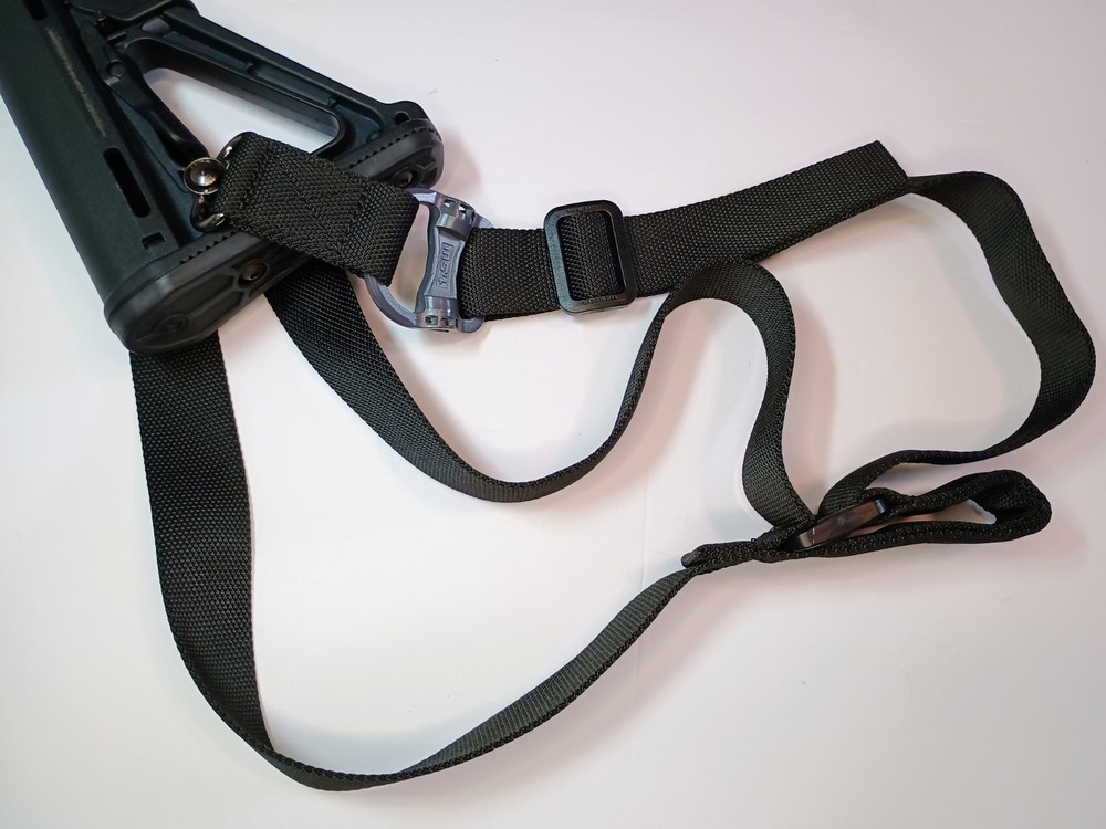 Virtual Rifle Systems VR Gun Black Plastic W/ Extendable Stock + Shoulder Strap