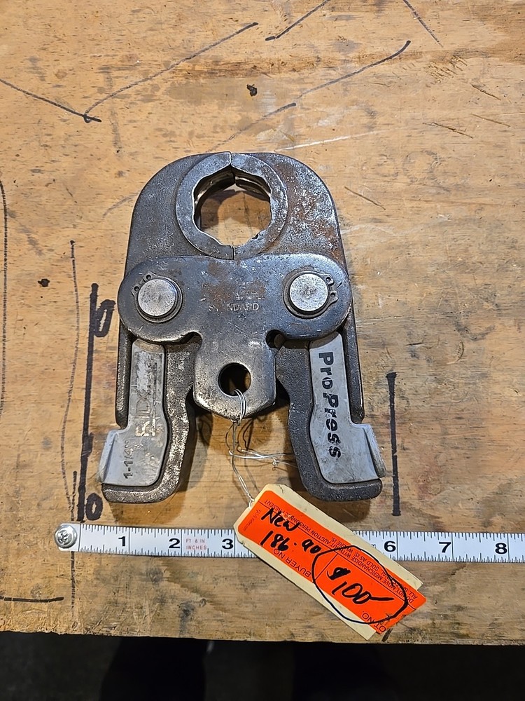 1-1/4" Ridgid Copper Press Jaw