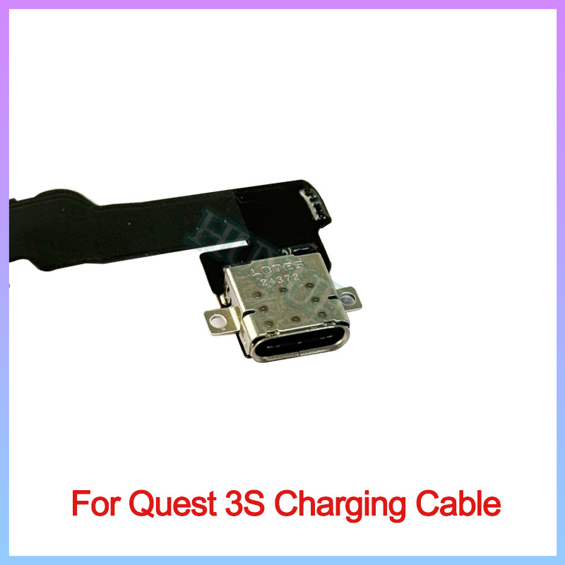 Original For Meta Oculus Quest 3s Charging Port Flex Cable Headphone Audio Jack