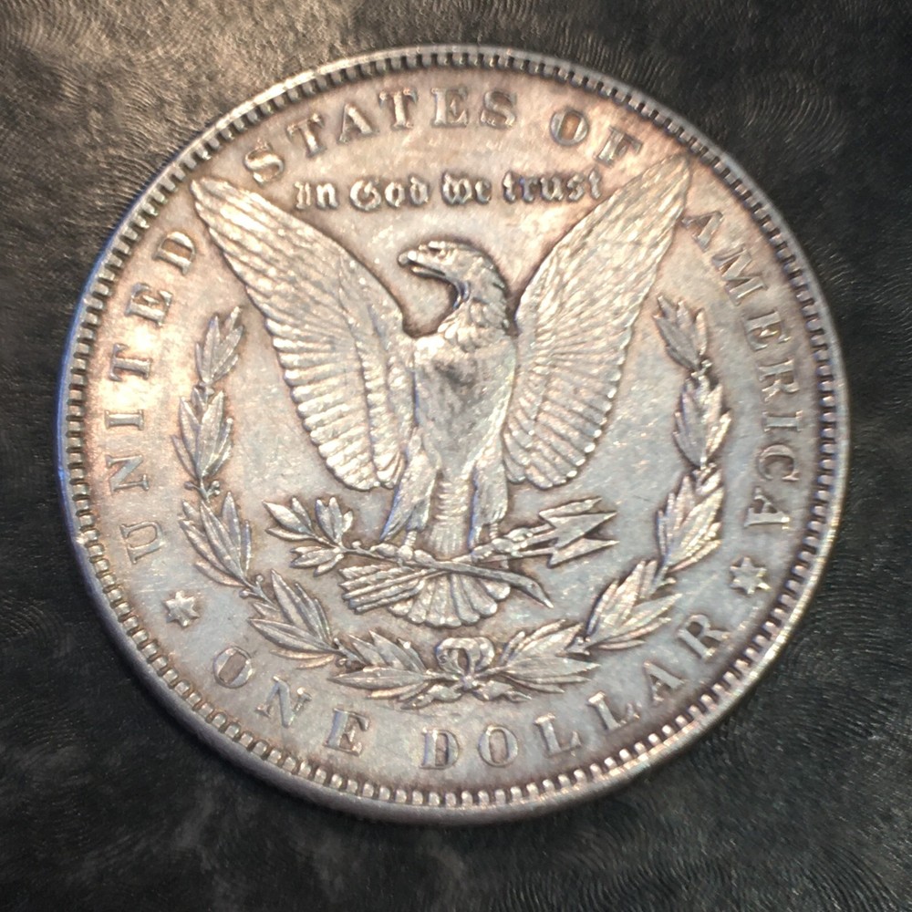 1886 Morgan Silver Dollar - High Quality Scans #P084