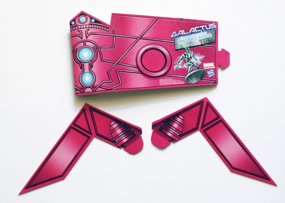 Galactus Crown SDCC 2010 Exclusive Promo Folded Unused w/Damage Marvel Comics