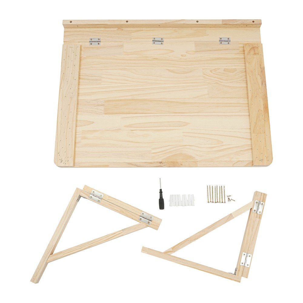 Wall-Mounted Folding Table - Space-Saving Desk for Home or Office