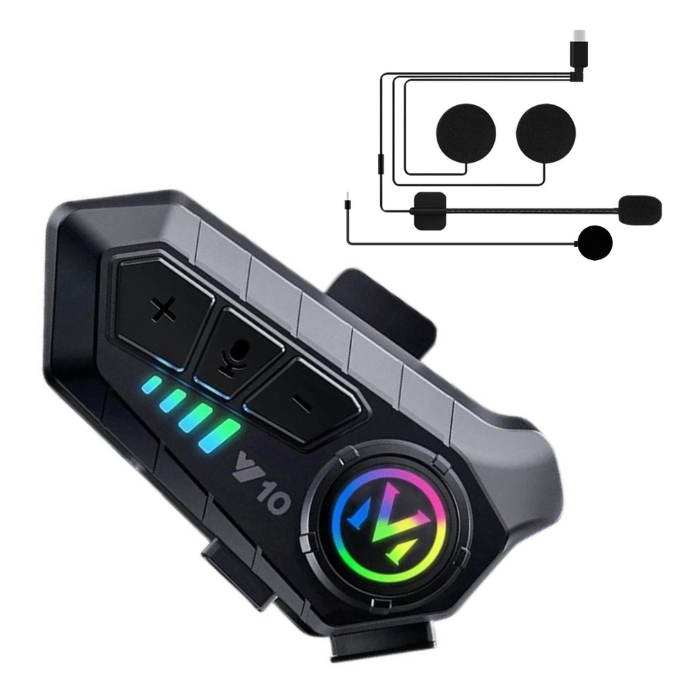 1 PC HiFi Bluetooth 5.3 Wireless Headphone Motorcycle Helmet Headset Accessories