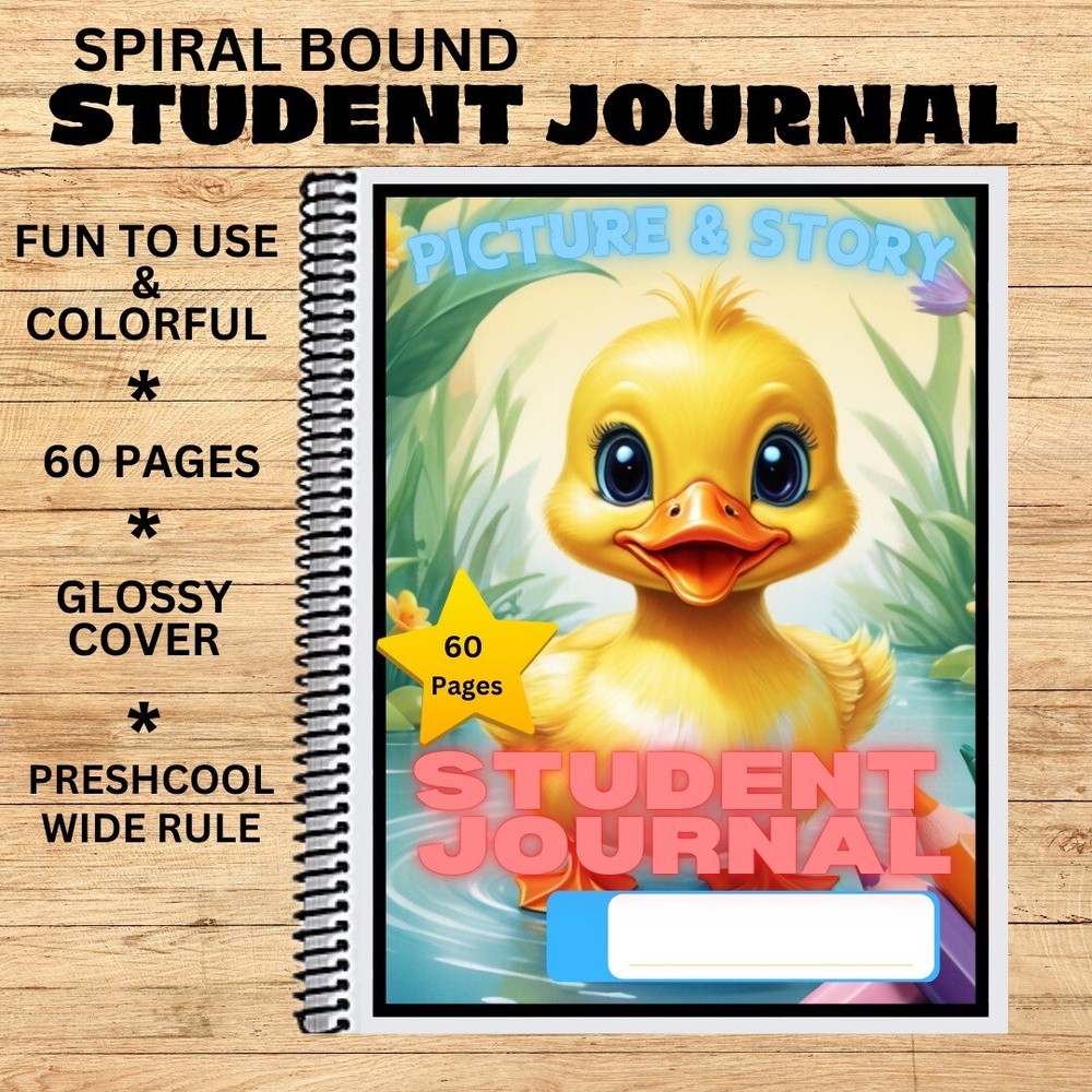 Story Journals - Wide Rule - Student Journal  #JS6