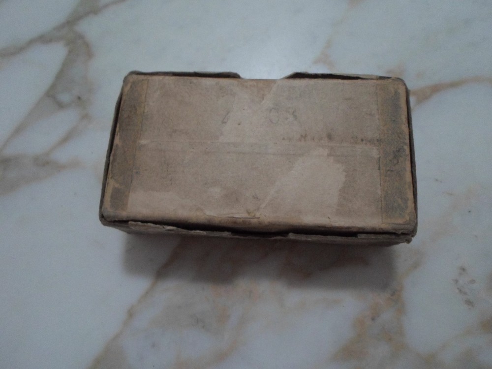 Vintage Western 30 Luger Primed Shell Empty Box