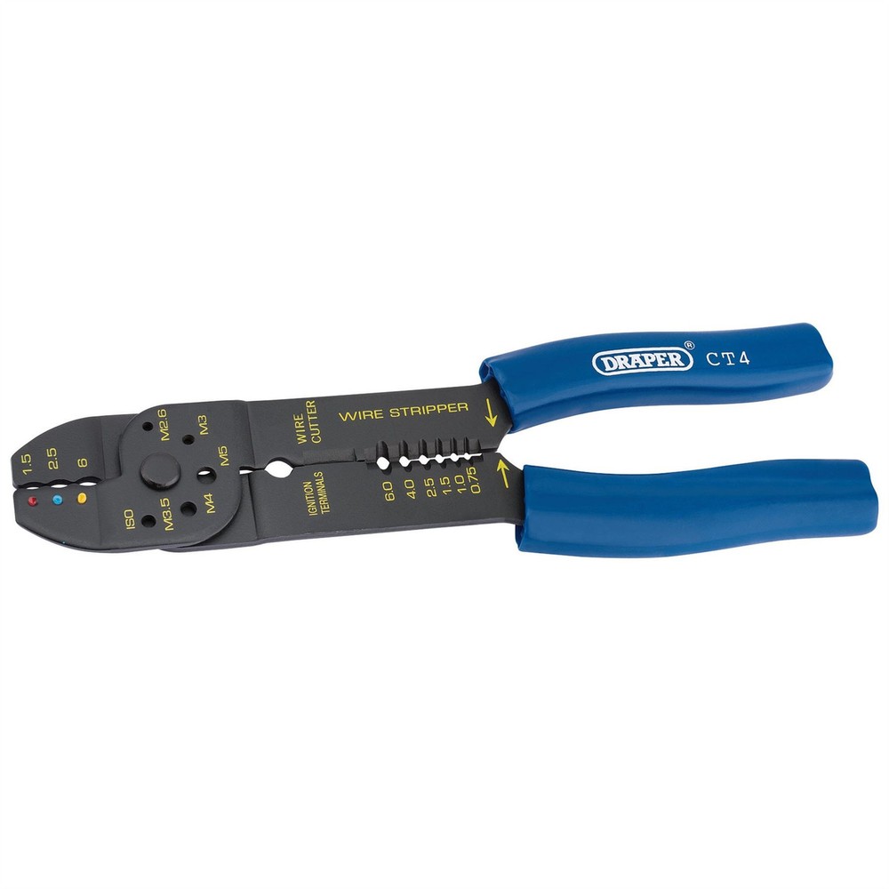Draper 13657 4 Way Crimping Tool 215mm