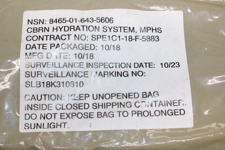 USGI US Military Issue CAMELBAK Hydration Bladder Pouch 100oz 3L Complete NBC