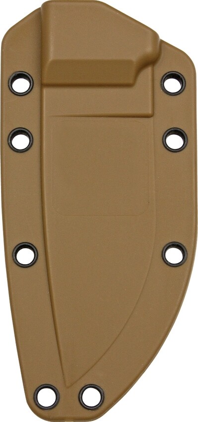ESEE Model 3 Sheath Without Boot Clip And Brown Molded Plastic Construction
