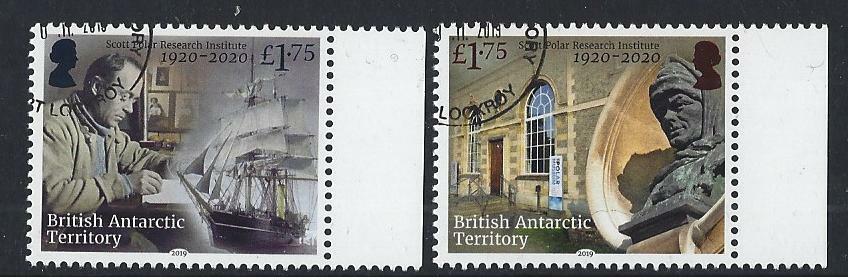 BRITISH ANTARCTIC TERRITORY SCOTT POLAR RESEARCH FINE USED