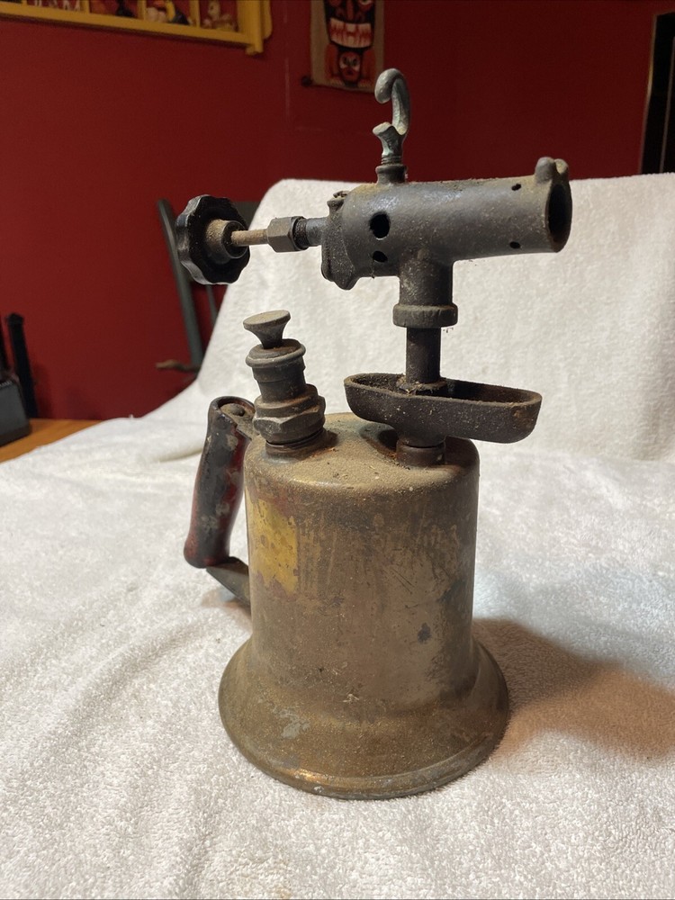 Vintage Clayton & Lambert Brass Blow Torch.