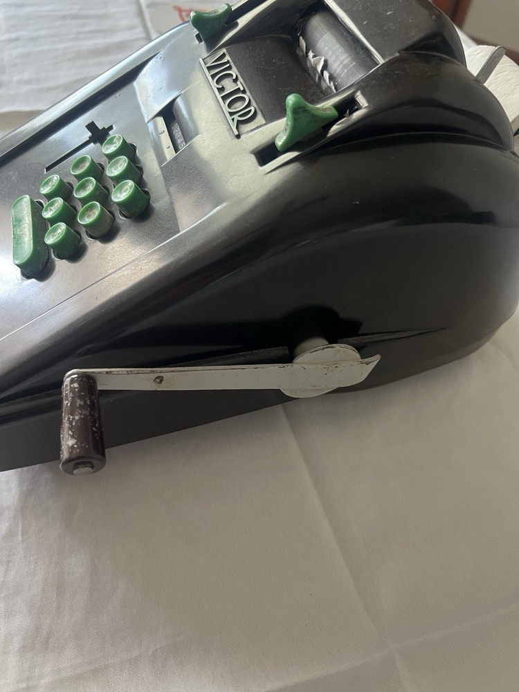 Vintage Brown Victor Adding Machine Bakelite