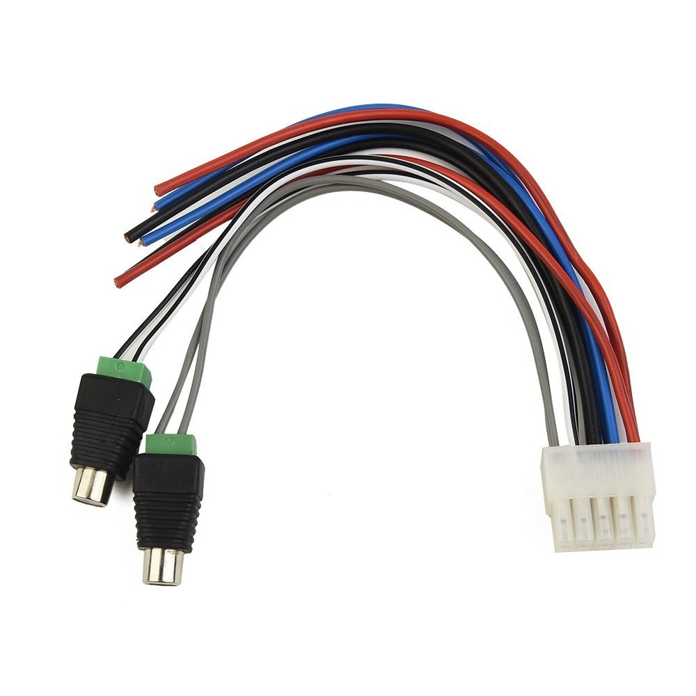 Smooth Operation Reliable Speaker Wire Harness with 15cm Length for RCA