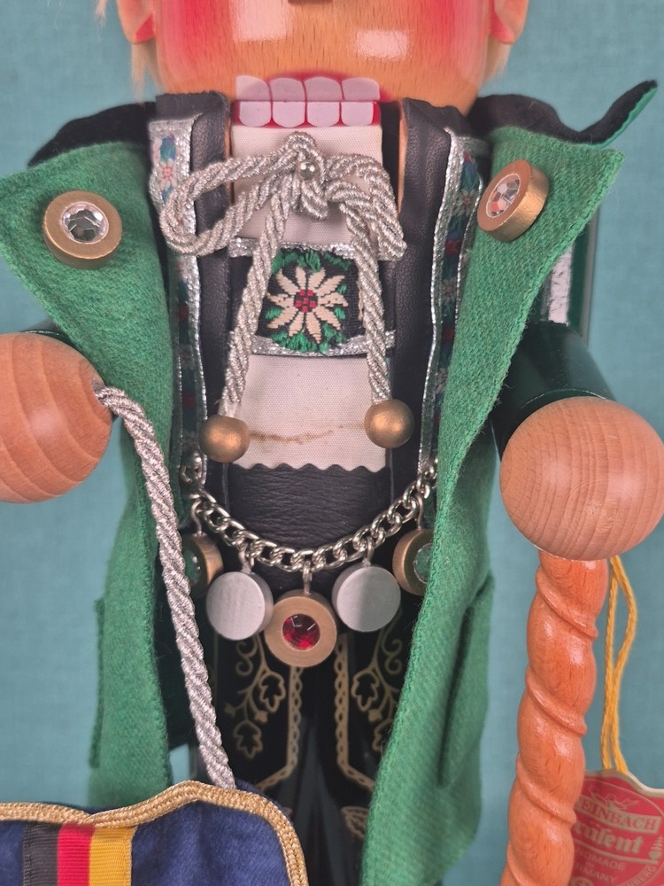 *Signed* Steinbach Good Old Mark Last German Coin Nutcracker