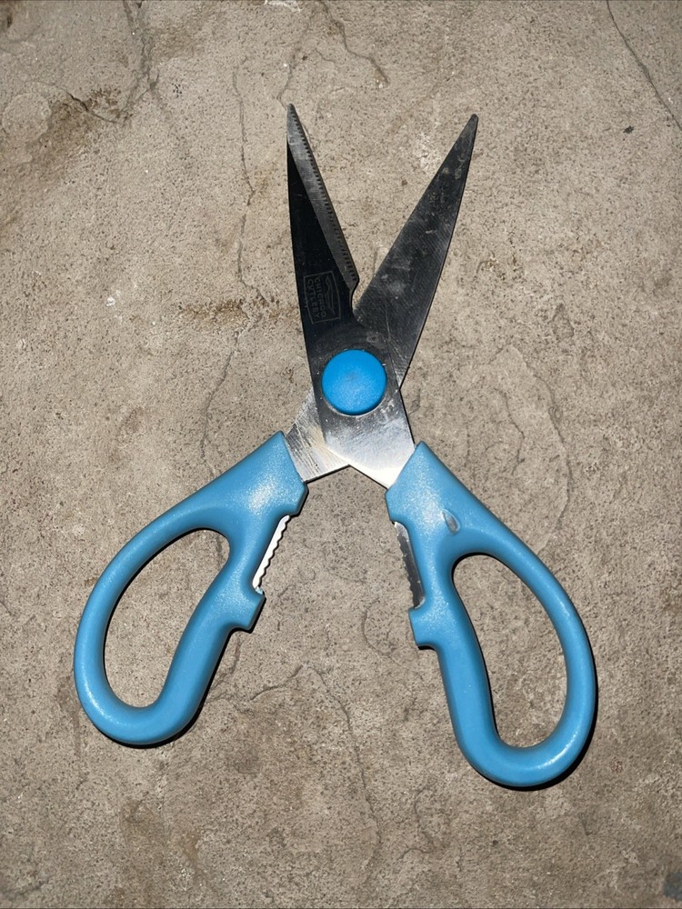 Chicago Cutlery Kitchen Shears Blue Handle
