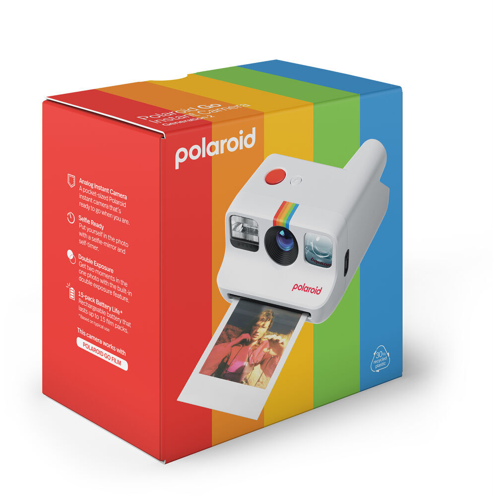 Polaroid Go Generation 2 Instant Film Camera (White)
