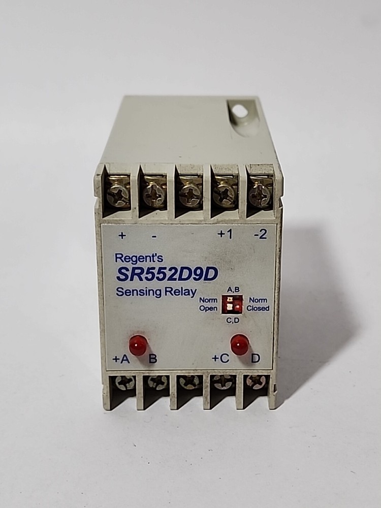 REGENT CONTROLS SR552D9D Sensing Relay (NEW)
