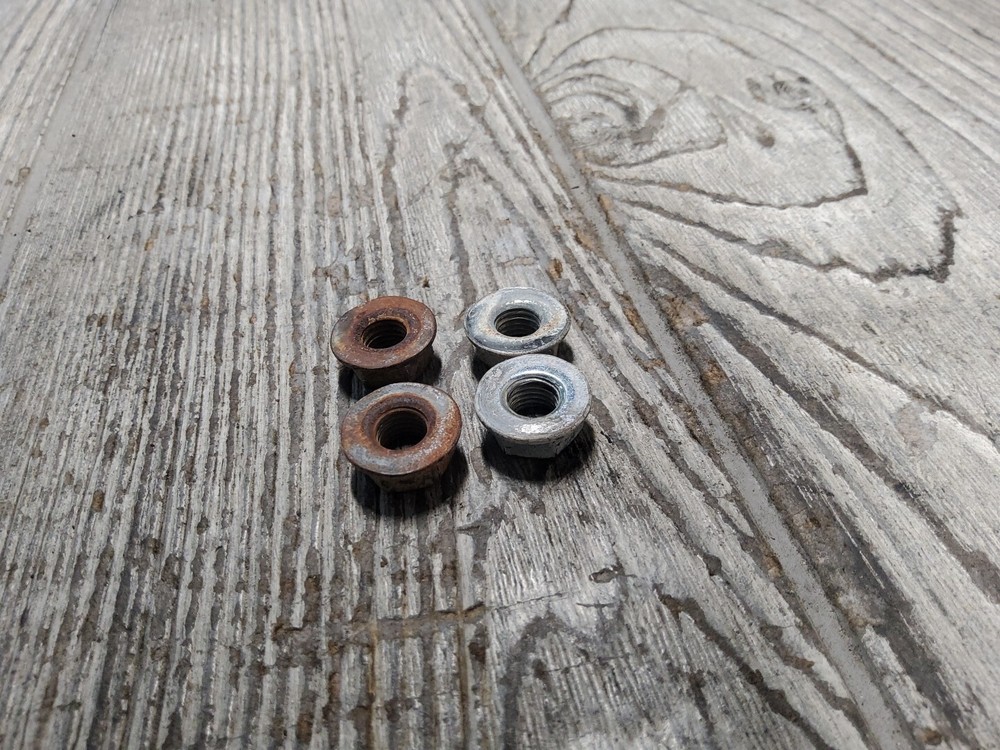 2011 11 07-11 Harley Davidson Softail Fatboy Exhaust Headers Mount Nuts