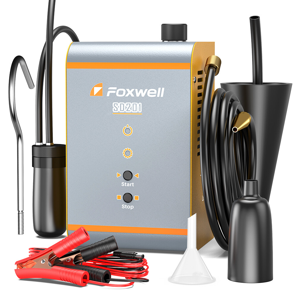 FOXWELL SD201 Auto Smoke Leakage Detector Machine Tester Leak Detection Tool