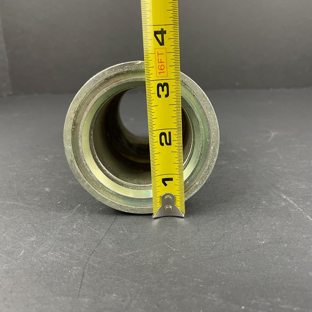 Aeroquip Barbed 2-1/2" Hose to Split Flange Some stains & interior surface rust