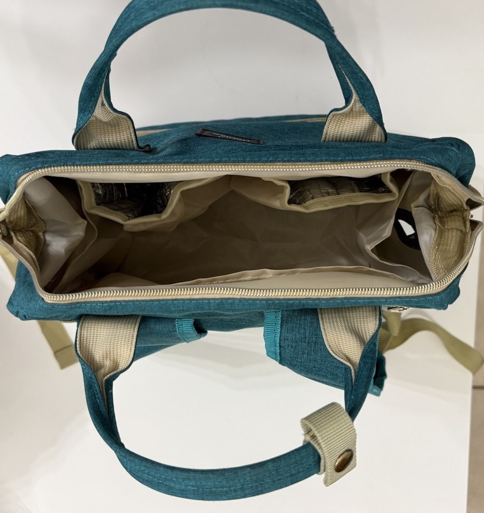 Breast Pump Cooler Bag Backpack - Diaper Bag Double Layer, Moisture proof MOMIGO