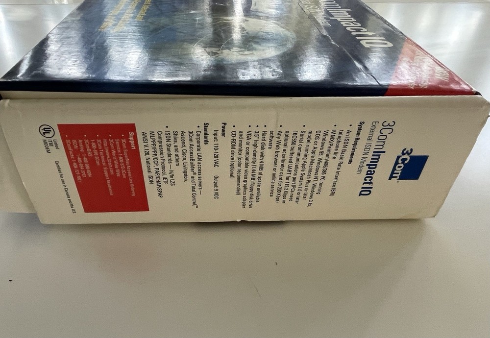 3Com Impact IQ External ISDN Modem