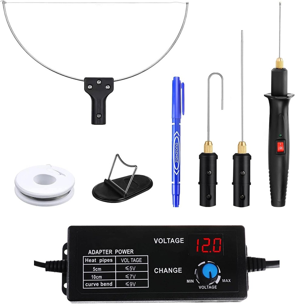 Foam Cutter Set 4-in-1 w/ Voltage Controller